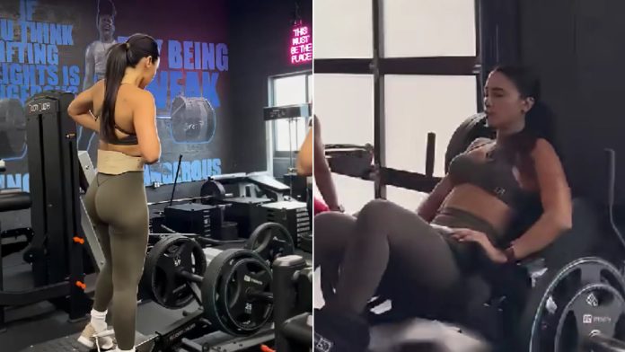 La exigente rutina de Antonela Roccuzzo en el gimnasio mientras Messi entrenaba con el Inter Miami