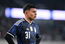 La ocurrente sentencia de Leonel Flores cuando le preguntaron por haber jugado dos partidos con Boca y la Selección en 24 horas