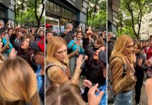 Lilia Lemoine fue insultada por manifestantes a la salida del Congreso: cómo fue el cruce