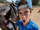 Los desopilantes videos de Franco Colapinto cabalgando que causaron furor en las redes sociales: “El gaucho salvaje”