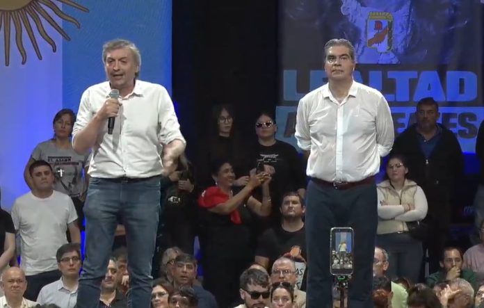 Máximo Kirchner encabezó su acto del Día de la Lealtad en Chaco con otro mensaje hacia la interna del PJ