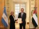 Pablo Quirno recibió las cartas credenciales de la nueva embajadora de Emiratos Árabes Unidos en el país