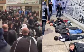 Piedrazos, corridas y balas de goma: los incidentes con la hinchada de All Boys antes del duelo con Godoy Cruz