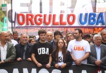 Tras la marcha universitaria, Yacobitti afirmó: “El Gobierno tiene que cumplir una ley que ya votó el Congreso en dos instancias”