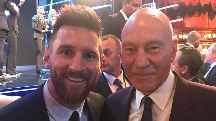 Tras la muerte de Patrick Stewart, se viralizó su increíble anécdota con Messi y Antonela Roccuzzo: “Conocí a un Dios esta noche”