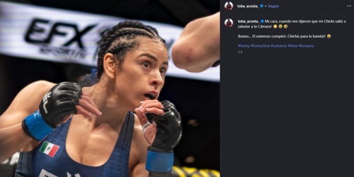 Una peleadora de MMA sufrió un percance con su ropa en plena pelea y promocionó su OnlyFans: “Salió a saludar”